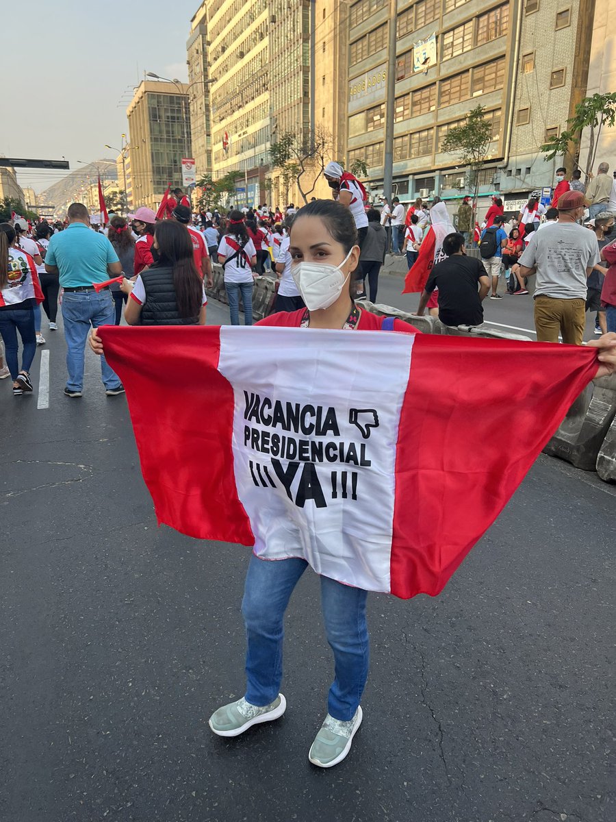 cparedesr's tweet photo. Una marcha multitudinaria, espontánea y legítima. Salimos todos los ciudadanos hartos de tanta ineptitud, corrupción y cinismo. Nadie va a parar el clamor del pueblo peruano. 
¡El inicio del fin! 
@PedroCastilloTe 
@anibaltorresv https://t.co/gMA40acfWR