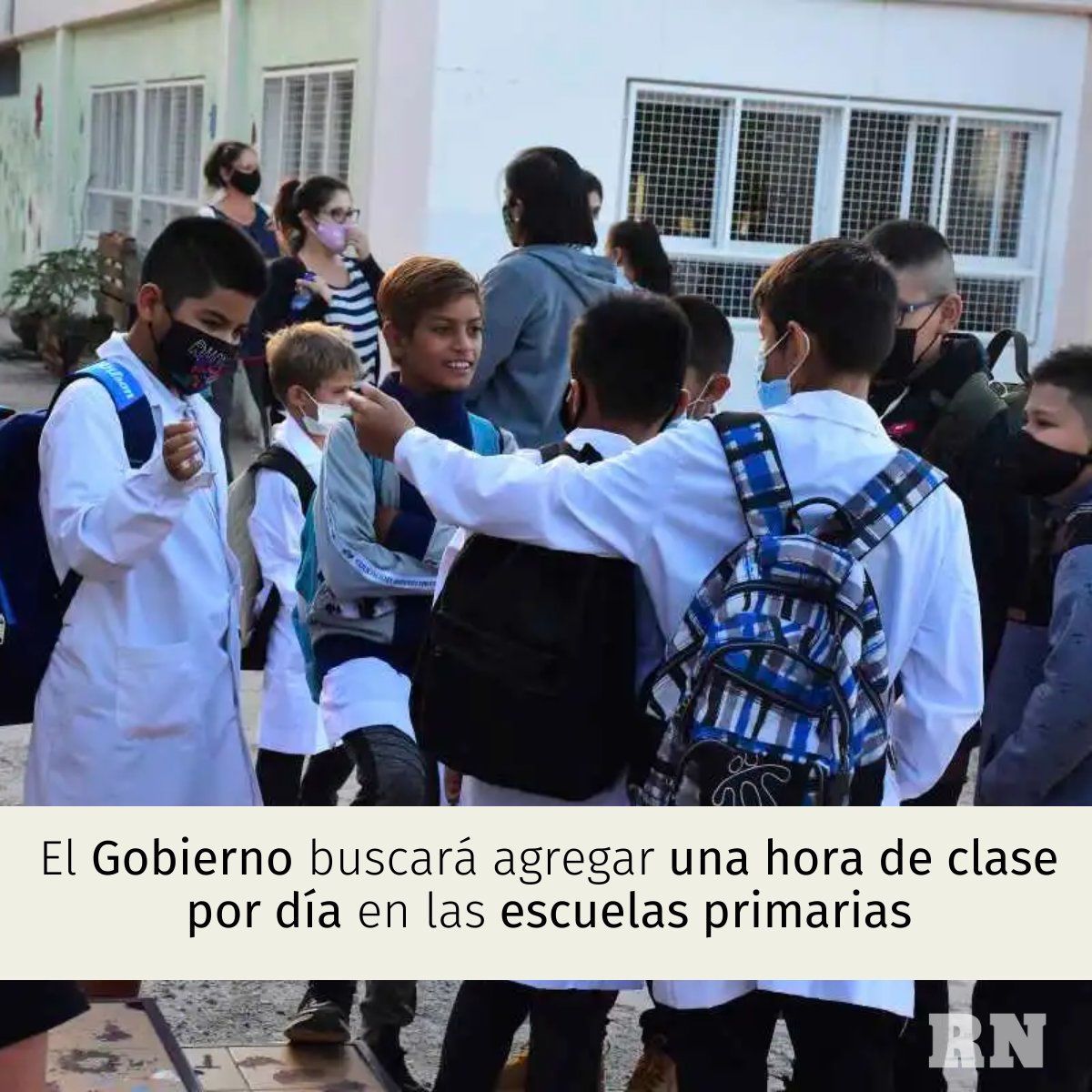 rionegrocomar's tweet photo. #Clases 

🔊 El ministro de Educación, Jaime #Perczyk, anunció hoy que propondrá en el Consejo Federal de Educación que las escuelas primarias de todo el país tengan una hora más de clase por día. 

Enterate más sobre la propuesta 👇 

https://t.co/u1tYKoUFk5 https://t.co/QTlarN2fSA