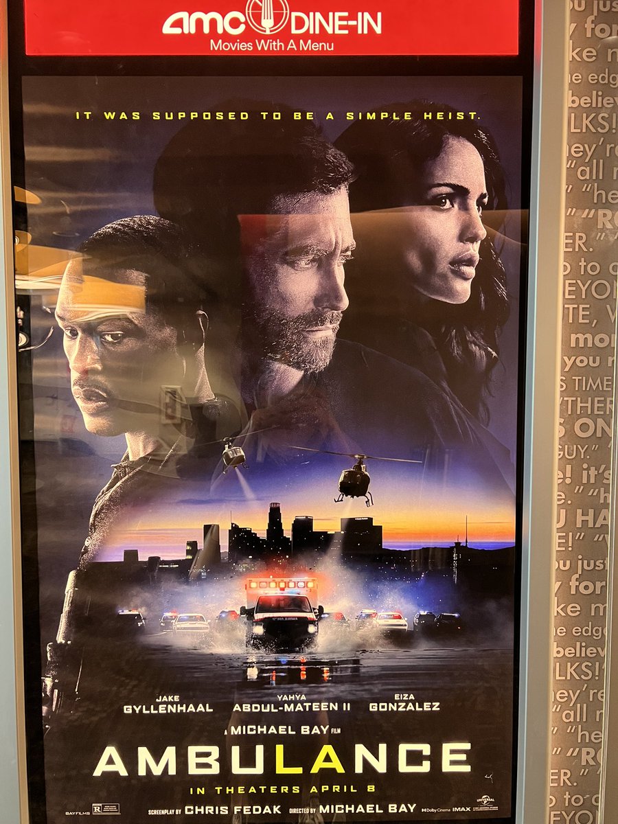 #AmbulanceMovie #SlyFoxATXContest