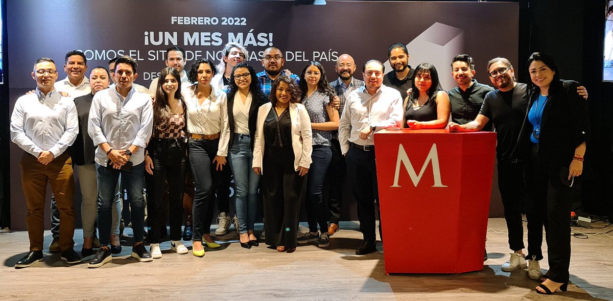 panchogzz's tweet photo. "El éxito es la capacidad de ir de fracaso en fracaso sin perder el entusiasmo"
Gratitud y reconocimiento para todo mi extraordinario equipo. Superamos a nuestro 'Cisne Negro' y seguimos creciendo porque en este equipo la actitud es más importante que la aptitud.
#MULT1MEDIOS https://t.co/6U5qxdKu5f
