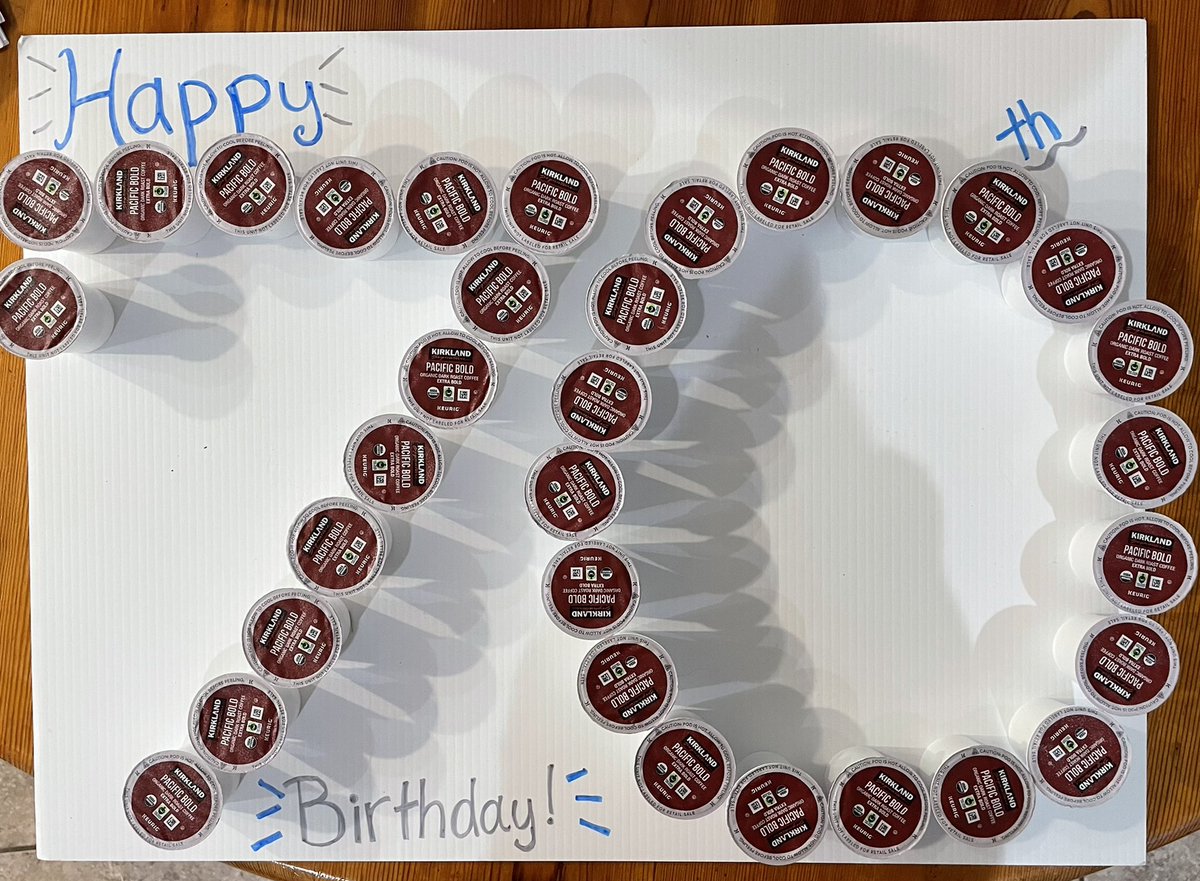 AES_Counselor's tweet photo. My “play” tonight did have purpose but I felt joy and lost track of time as I created a birthday surprise for my dad! #play #HCESSelfCare #weboth❤️☕️ @HortonsCreekES @ms_nlee https://t.co/JolkX8C47c
