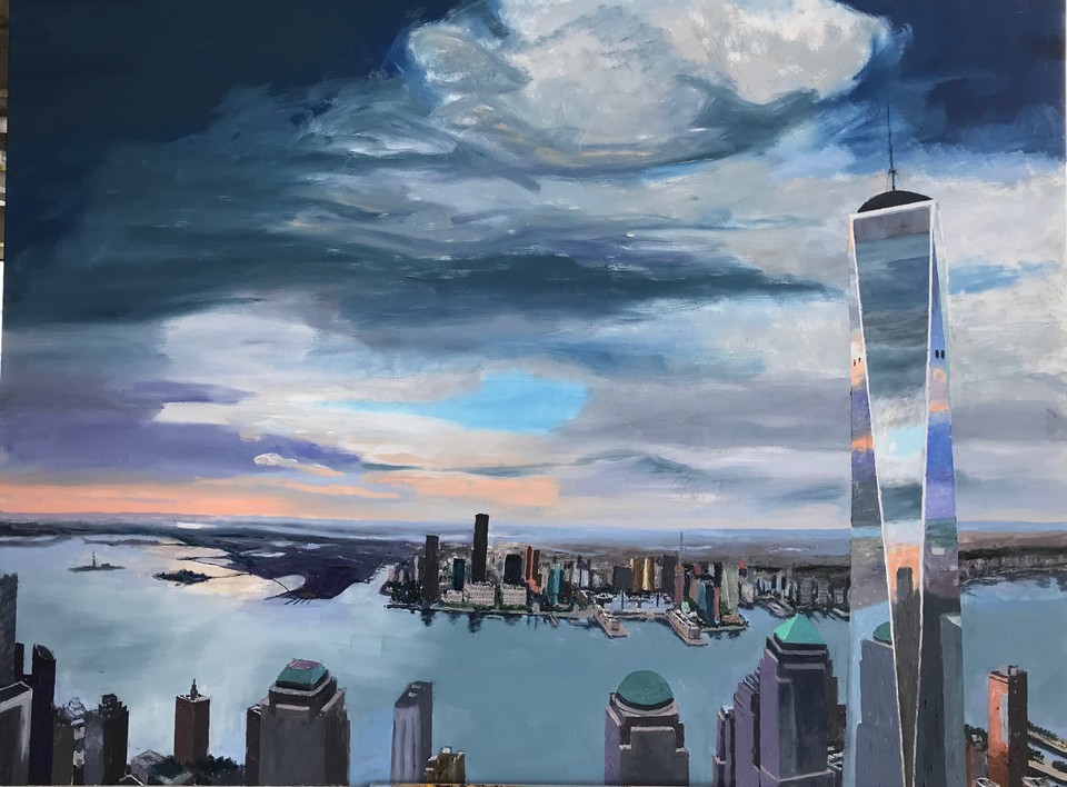 ToddStoneStudio's tweet photo. Jersey 2020 oil 42 x 56
From #Highplace at @3WTC #artistinspiration #toddstonestudio #nyartist #nyart #oilpainting #wtc #artoftheday #artist #dailyart #contemporaryart #oneaday #worldtradecenter # #urbanscape #artwork #fineart #art #finearts #painting https://t.co/9rMEemjtV3