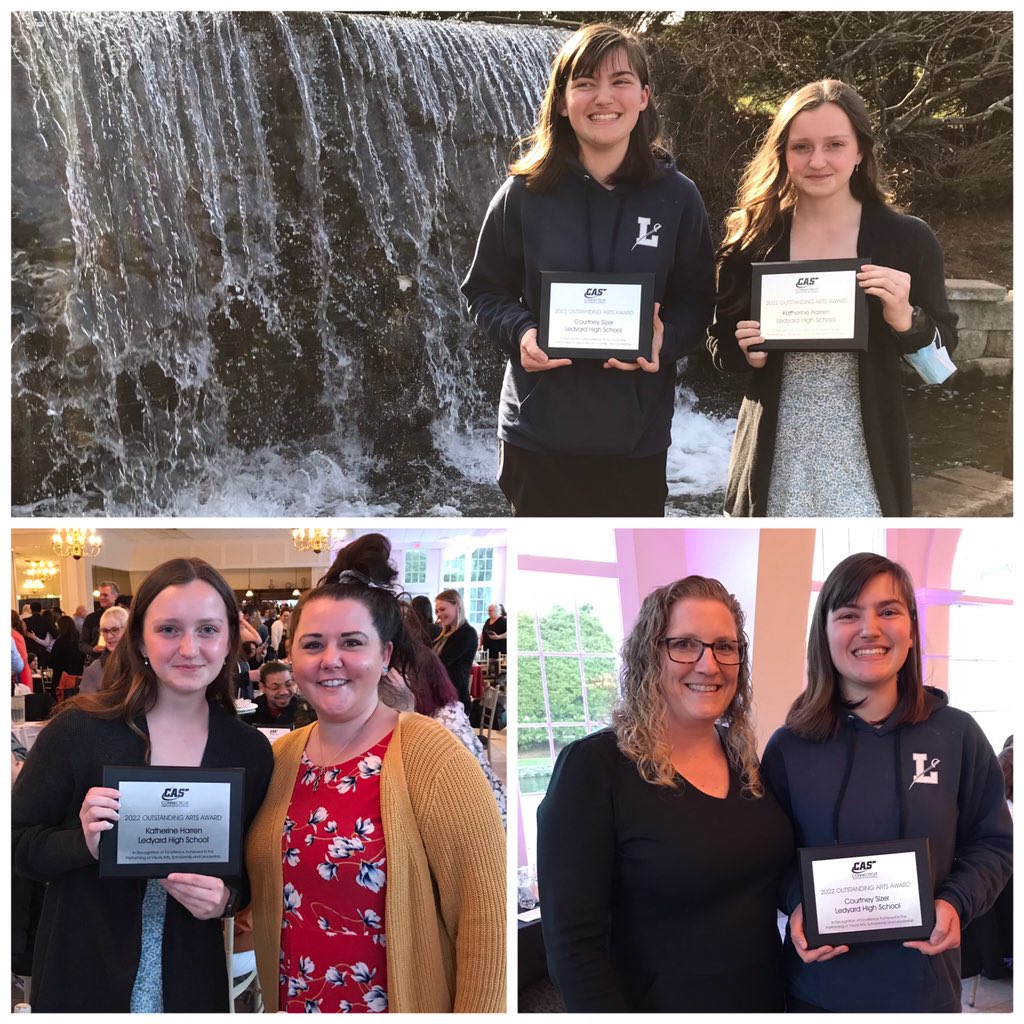 Congratulations to Courtney and Katie, our CAS Outstanding Artists! 💙🎨🎶