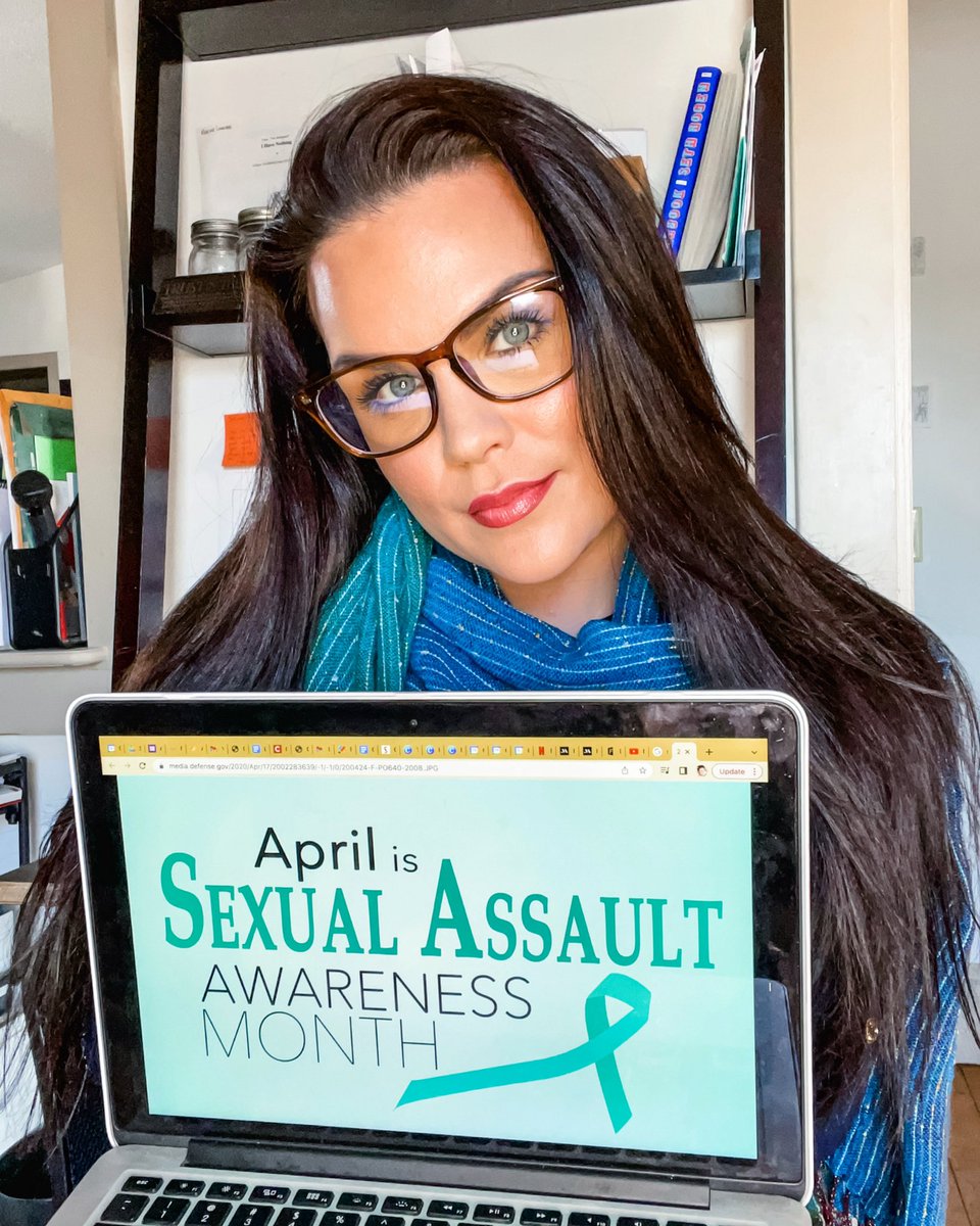 MissAmericaME's tweet photo. Teal: Calmness. Revitalization. Rejuvenation. Open communication. Clarity of thought. Also known as the color of truth and faith. 🦋 

Today is #SAAM Day of Action. Attend an event, support a survivor in need, make a donation to your local rape crisis center or wear teal. https://t.co/vy3wCRCAtE