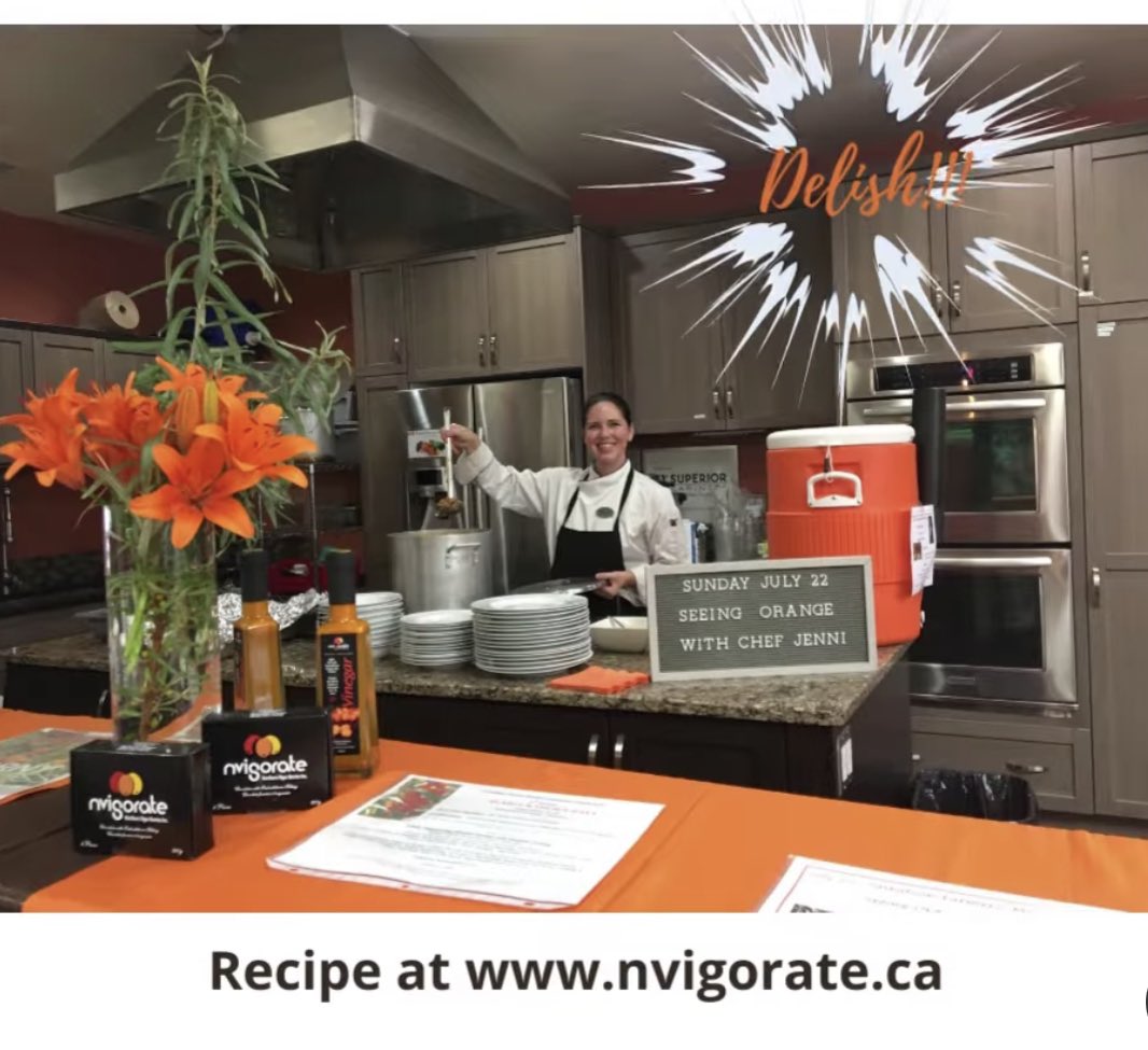 Have you ever tried  Seabuckthorn Borscht?  Check out Chef Jenni’s recipe.  #seabuckthorn #organic #skag #shoplocal #yxe #Chef