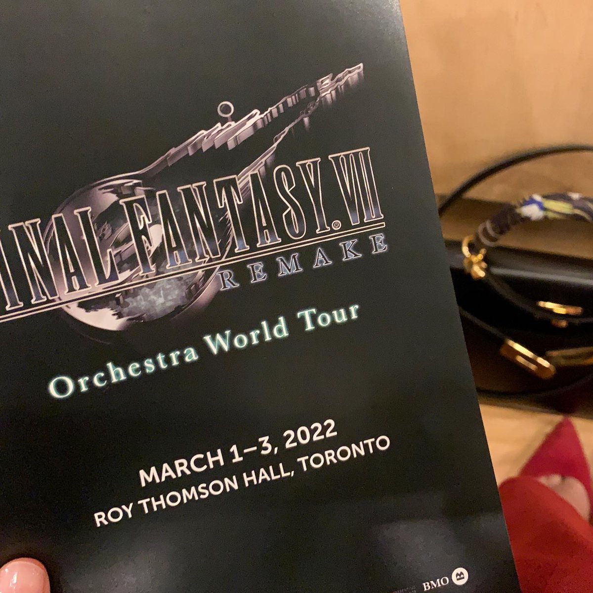 SheilaReine's tweet photo. @SassyStargazer7 @ffdistantworlds It  also was the first time for us to see folks in person since closures! #FF7ROWT Tifa's theme was so romantic! Concert was worth the wait ♥️ https://t.co/Gu9hrfP0Eo