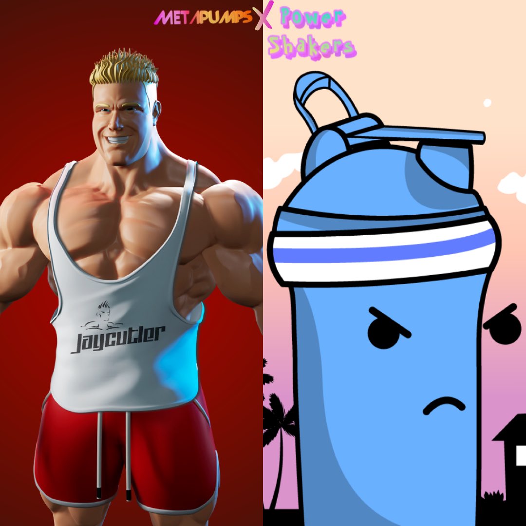 powershakersnft's tweet photo. 🧪 Power Shakers ❌ Meta Pumps 🏋️

10x @powershakersnft WL spots
10x @metapumps WL spots

To win👇

1️⃣ Follow @powershakersnft &amp; 
@metapumps 
2️⃣ Like, Retweet, Tag 3 friends in comments
3️⃣ Join discords (link in bio)

#powershakers #nft #NFTGiveaway #Whitelist #nftart #NFTs https://t.co/1Hnp59h9bY