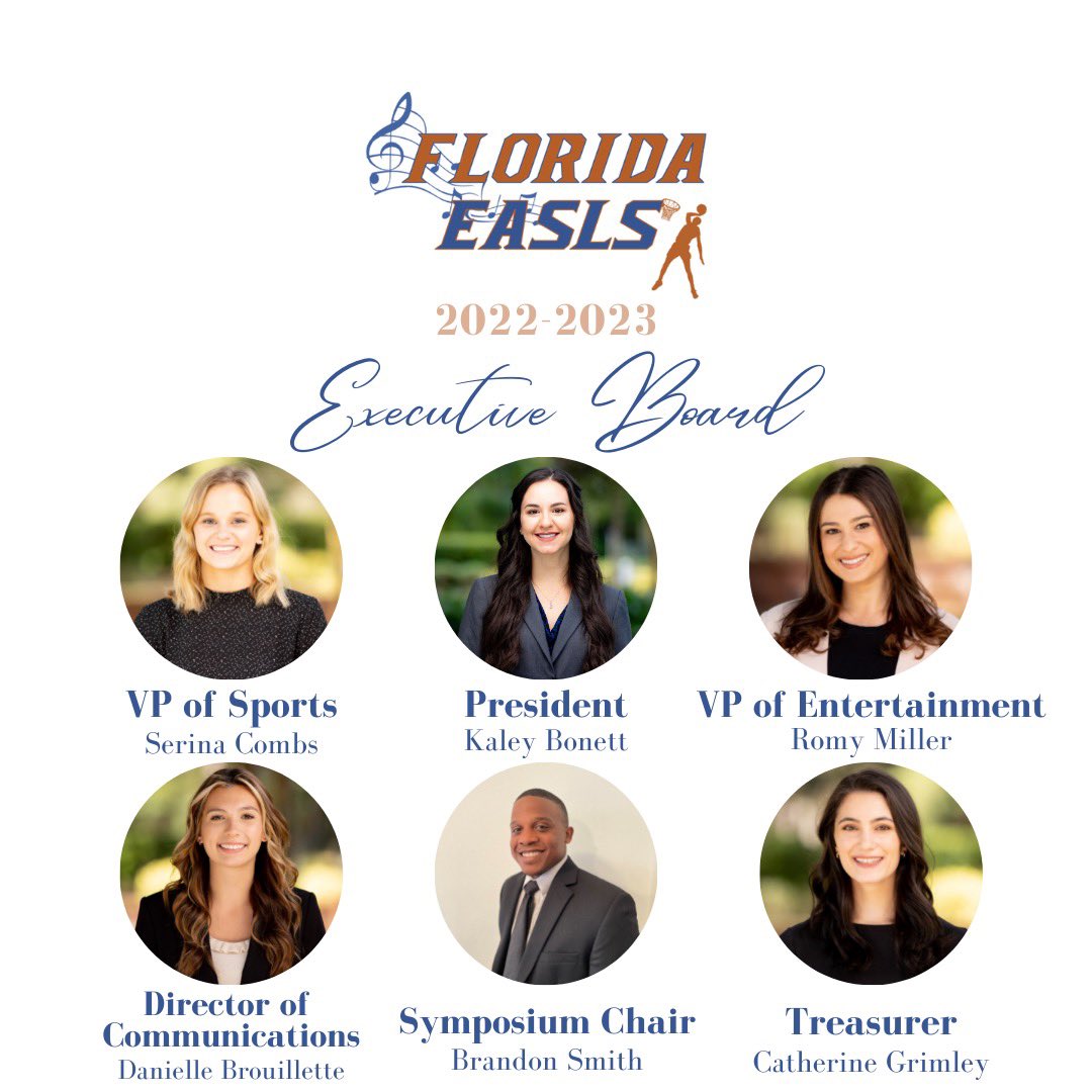 MEET OUR 2022-2023 EXECUTIVE BOARD! The future of EASLS is in the best hands!