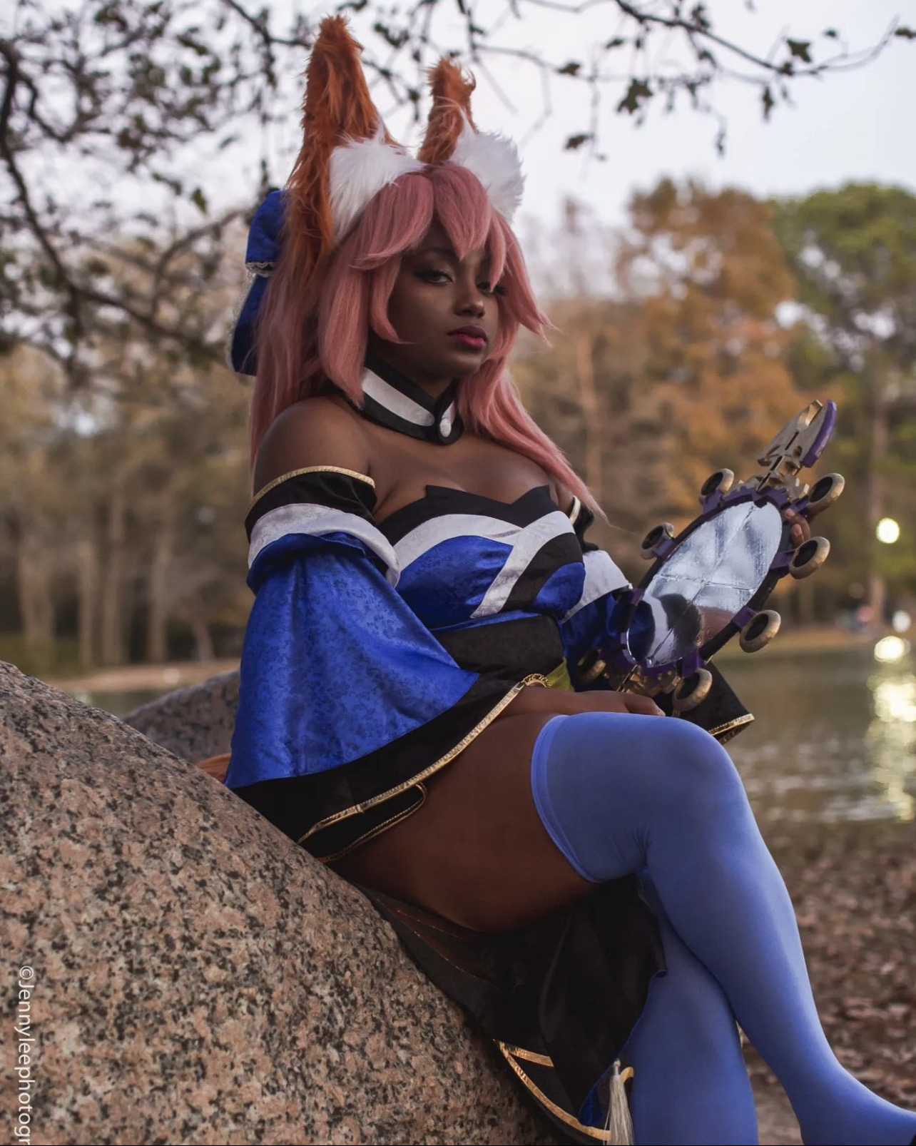 Epic Cosplay Wigs on Twitter "Tamamo no Mae Cosplay 🪞 Cosplayer
