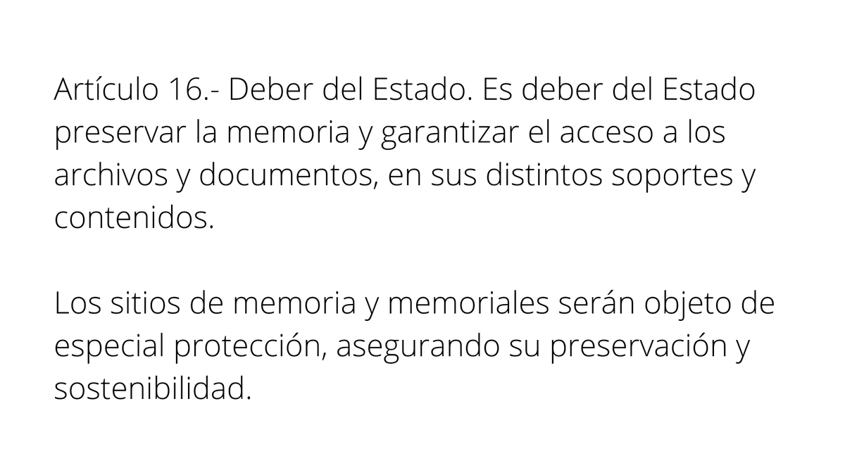Tras votación del 2do informe de la Comisión de Sistemas de Conocimiento, 6 nuevos artículos se suman al proyecto de Nueva Constitución

Destacamos el 16, q mandata al Estado a proteger y preservar los sitios de memoria ✊🏽💜 así como a garantizar acceso a archivos y documentos🤓