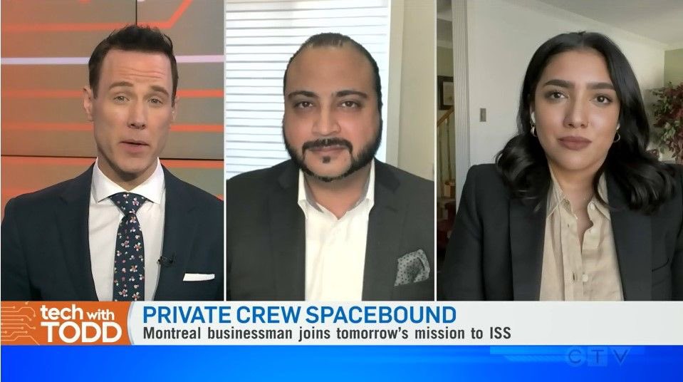 Today on Tech with Todd: Elon Musk appointed to the #Twitter board, Making big tech pay news outlets & 🚀 tourism- someone paid $55M for a spot, perhaps $ could be allocated for other uses! Link ctvnews.ca/video?clipId=2… Always great to join @ToddCTV & @shruti_shekar #TechNews