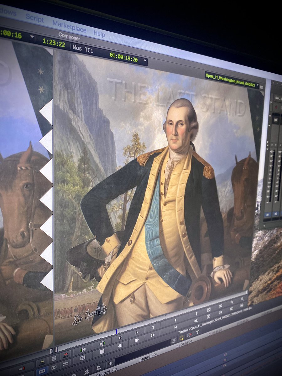 Sir_Gadfly's tweet photo. Been fine tuning this music NFT “The Last Stand” as both creative art and music with added bonus of stored value on Ethereum. Sneak peek…. Dropping soon and if you own my Genesis NFT you will get a free airdrop! #DeathRaw2022 #Opus11 https://t.co/UGqqE4f6cs