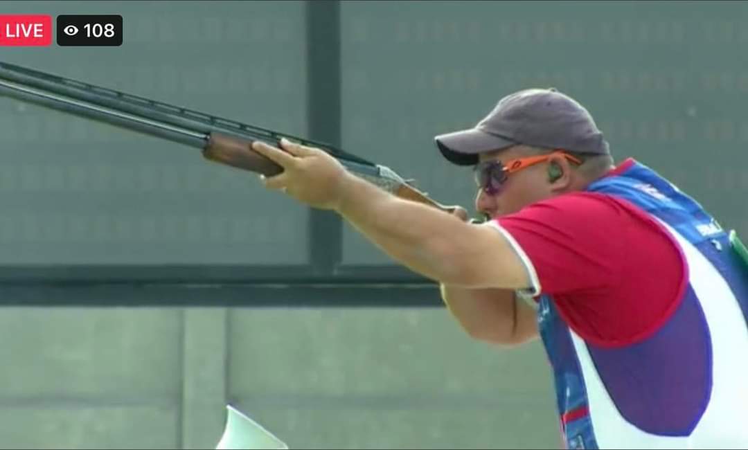 ComiteOlimpico's tweet photo. ¡¡¡CELÉBRALO BORICUA!!!

Histórica medalla de plata🥈 para nuestro equipo de “Skeet” en el Mundial celebrado en Lima, Perú.
 
Miguel Pizzaro, Jesús Medero y Luis “Tuto” Bermúdez, son el primer equipo de “Skeet” Internacional en obtener este gran logro para Puerto Rico. https://t.co/T6HycWrAc4