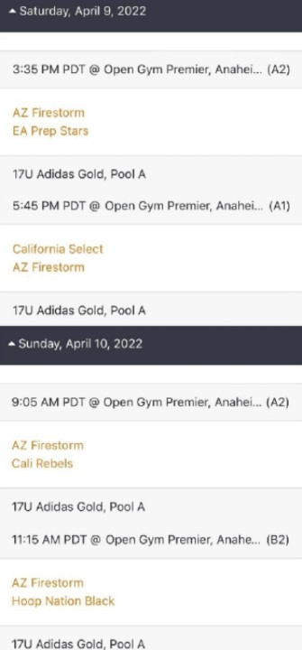 Phoenix United Basketball (@phxunitedhoops) on Twitter photo This is the group everyone wants to see. Firestorm 17U Gold at OGP in Anaheim <a href="/StageCircuit/">The Stage</a>! <a href="/azfirestorm/">FirestormNation</a> <a href="/Coach_Smit_T/">Coach Mike Smith</a> <a href="/JustUsBasketba1/">CoachRBrown</a> <a href="/TeeWash03/">Tee Wash</a> <a href="/PrepHoopsAZ/">Prep Hoops Arizona</a> <a href="/ArizonaPreps/">Anthony Ray</a> <a href="/GreggRosenberg1/">Gregg Rosenberg</a> <a href="/rj_arvizu/">Ray Arvizu Jr.</a> <a href="/EVision_AZ/">EVision</a> <a href="/ebosshoops/">Eric Bossi</a> <a href="/FrankieBur/">Frank Burlison</a> <a href="/TimeoxtZona/">Timeout Arizona</a> <a href="/DreDay_RV_Zoo/">Andres Arvizu</a> <a href="/niquedunning/">Dominique Dunning</a> This is the group everyone wants to see. Firestorm 17U Gold at OGP in Anaheim <a href="/StageCircuit/">The Stage</a>! <a href="/azfirestorm/">FirestormNation</a> <a href="/Coach_Smit_T/">Coach Mike Smith</a> <a href="/JustUsBasketba1/">CoachRBrown</a> <a href="/TeeWash03/">Tee Wash</a> <a href="/PrepHoopsAZ/">Prep Hoops Arizona</a> <a href="/ArizonaPreps/">Anthony Ray</a> <a href="/GreggRosenberg1/">Gregg Rosenberg</a> <a href="/rj_arvizu/">Ray Arvizu Jr.</a> <a href="/EVision_AZ/">EVision</a> <a href="/ebosshoops/">Eric Bossi</a> <a href="/FrankieBur/">Frank Burlison</a> <a href="/TimeoxtZona/">Timeout Arizona</a> <a href="/DreDay_RV_Zoo/">Andres Arvizu</a> <a href="/niquedunning/">Dominique Dunning</a>