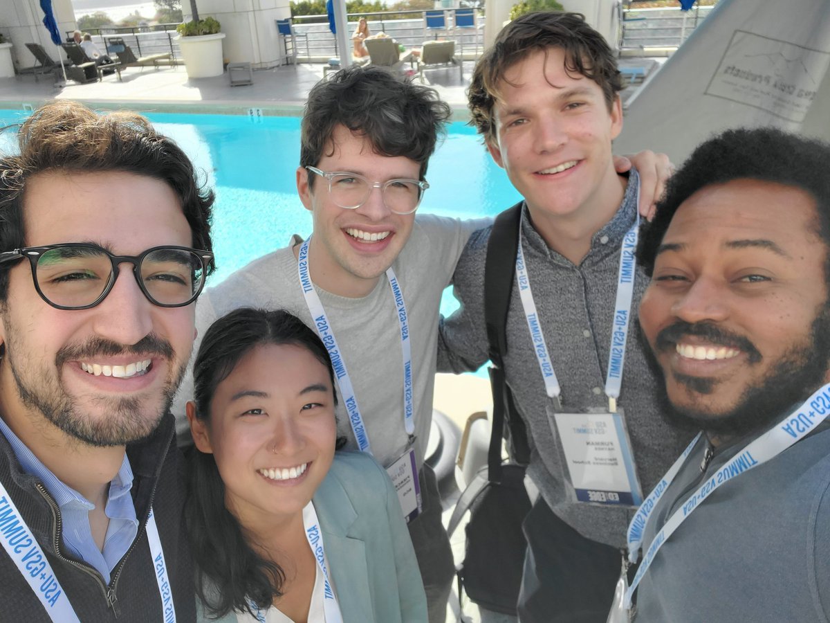 pqblair's tweet photo. Just had a terrific meetup at @asugsvsummit with some of our @Harvard students. This is one of my greatest joys as a professor -- seeing our students thrive inside and outside of the classroom! https://t.co/g5RIYupmP6