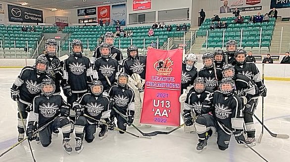 ovsshockey's tweet photo. A Huge Congratulations to our U13AA team , coaching staff and parents for winning the League Championship!!!! https://t.co/mUMR4AI3EQ