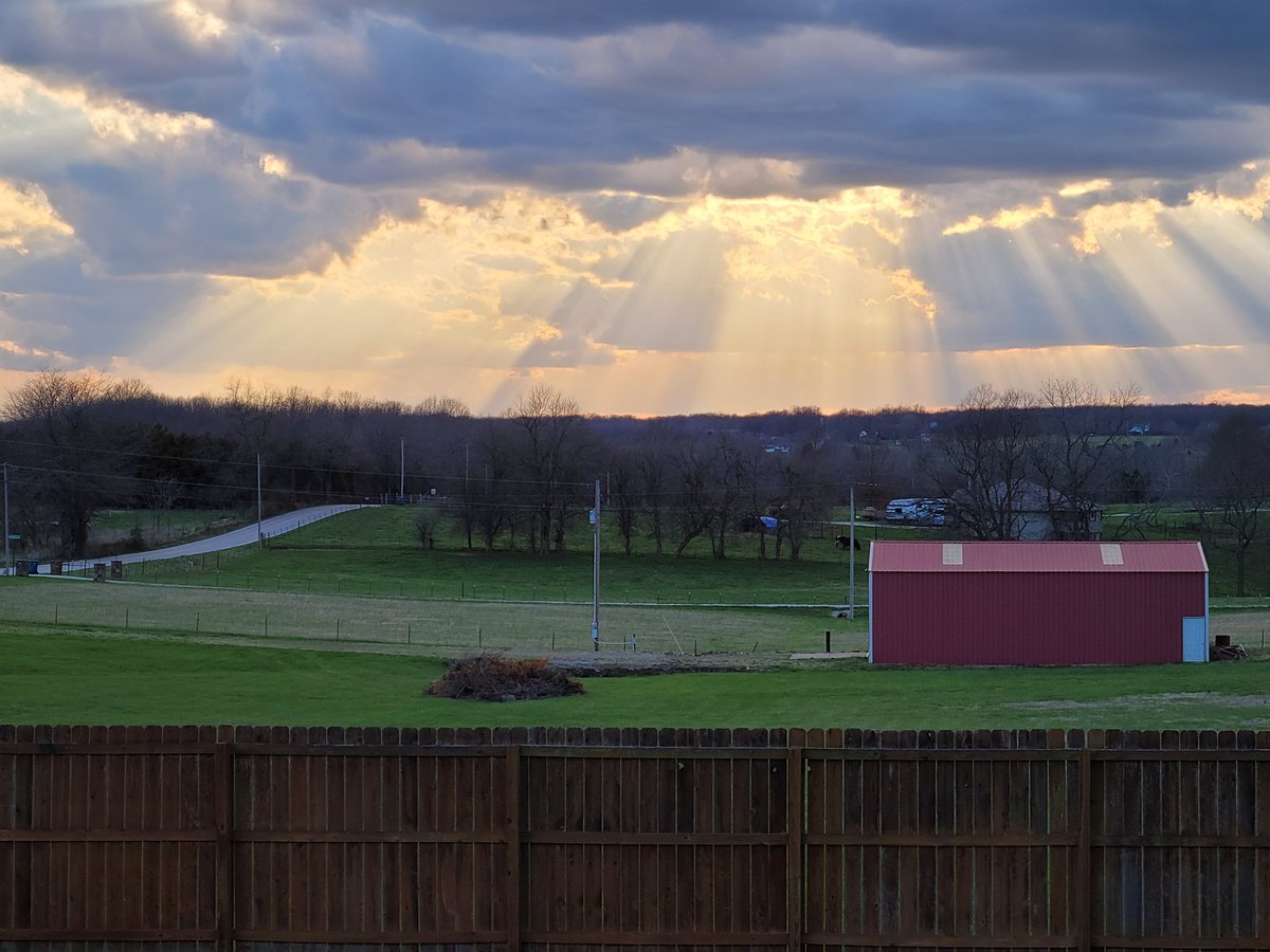 Love when the weather is just right for sitting on the deck, listening to nature, and getting ready for a beautiful sunset.