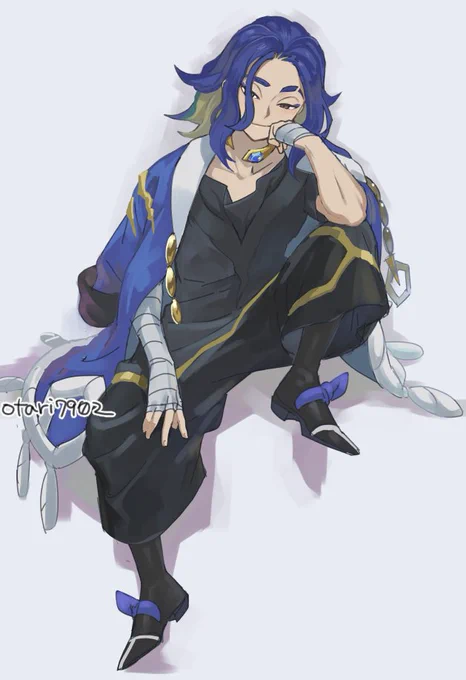 髪下ろしセキニキ 