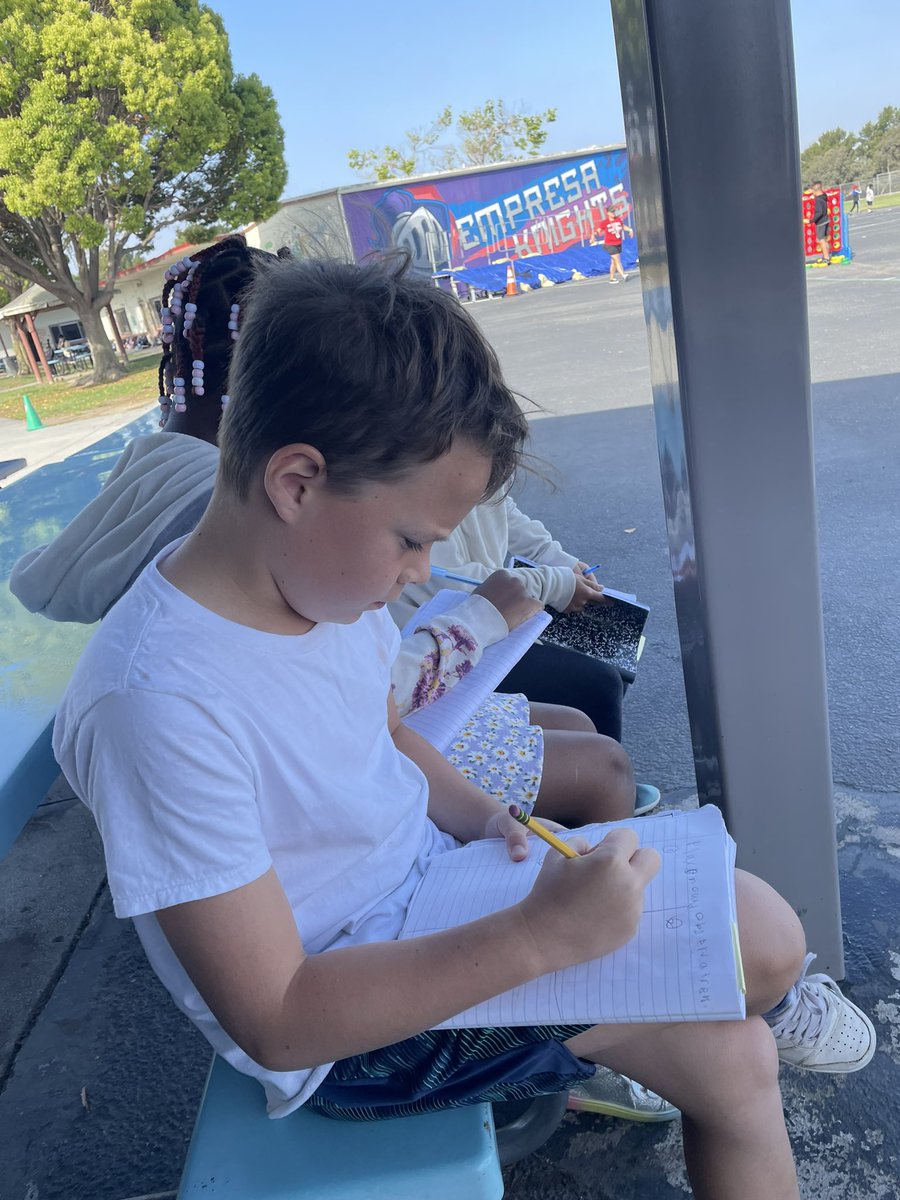KimArvidson31's tweet photo. Where do you find force and motion? On the playground of course! #sciencerocks #scientists #thirdgraderocks @EmpresaKnights @VistaBlueprint  @VistaNGSS https://t.co/69PVsnZmdG