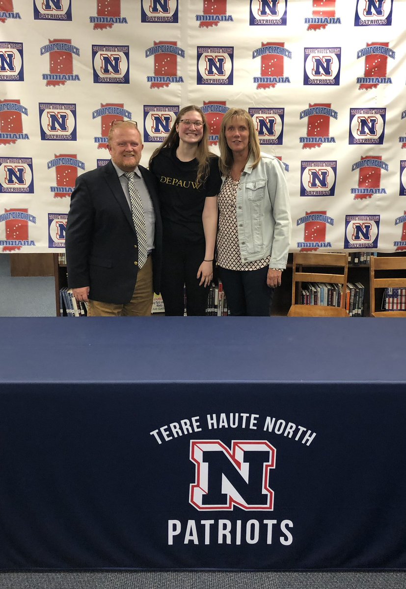 Congratulations to Annie Demchak on continuing her swimming career at DePauw University! <a href="/THNorthSports/">Terre Haute North</a>