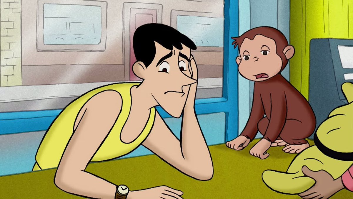 The curious George movie vs TV show though.