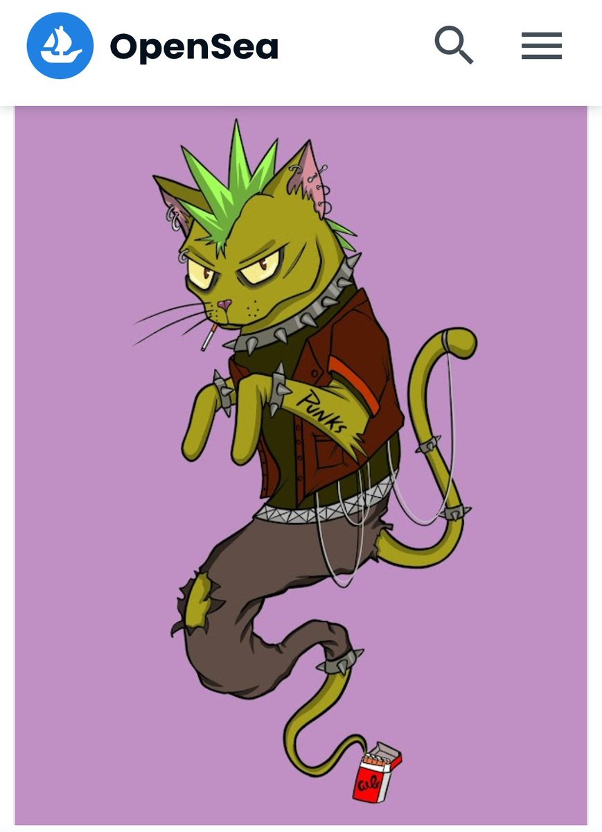 CliperesM's tweet photo. hey this punk is Available at @opensea 
link🔻
https://t.co/a0QGqWU2ln
#NFTs #NFT #NFTCommunity #giveaway #ETH #Ethereum #crypto https://t.co/5Fn2MIUg0w