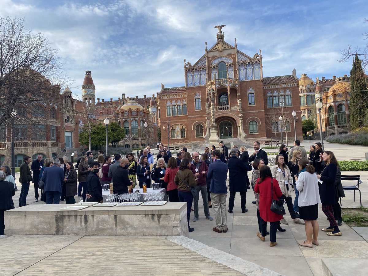 BekkahSchear's tweet photo. Thank you @UTexasGlobal for sponsoring our incredible welcome reception for our global community on the first day of the Redefining Health Care Summit in Barcelona! Together we will #TransformHealthCare @UTexasValue @santpaubcn https://t.co/GdV8b7WKhD