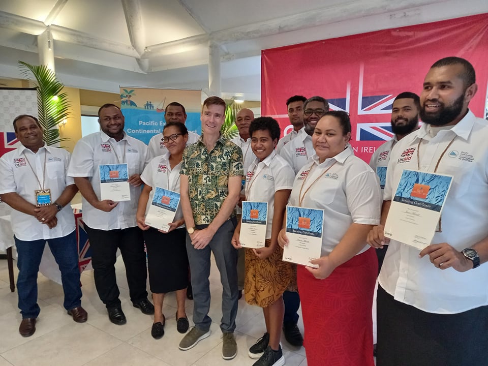 morrell_jason's tweet image. Extended Continental Shelf Training 
Geocap 
#Geocap #UKaid  #SPC #EEZ #boundary #delineation #Fiji #FijiNavy