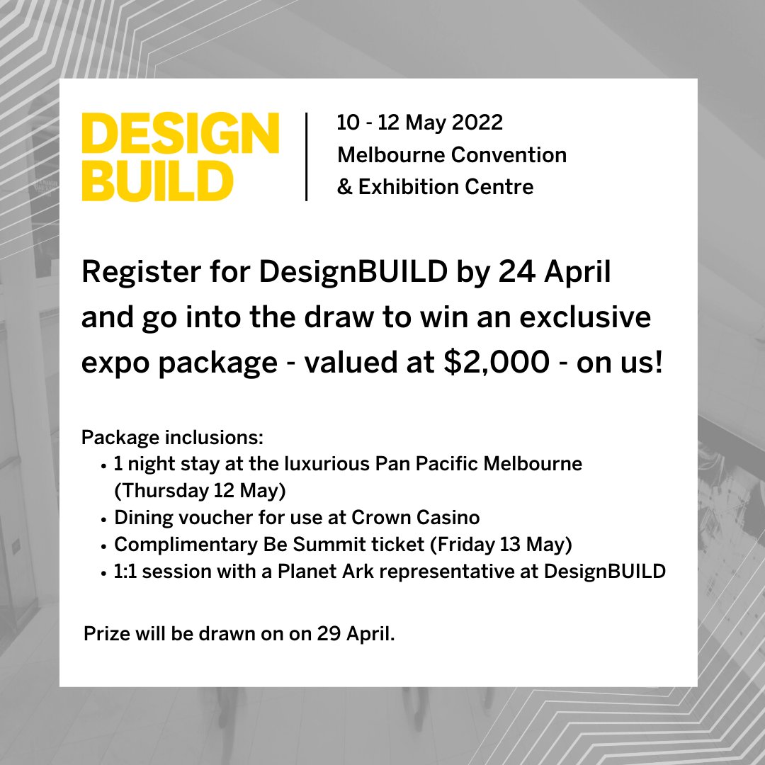 DesignBUILDexpo's tweet photo. 🚨 DesignBUILD 2022 COMPETITION ALERT 🚨

Don't miss your chance to go into the draw to win an expo package sure to help you make the most out of your time with us in 2022! 

Be sure to register free online for DesignBUILD today: https://t.co/pOLeRs2hXT

#DesignBUILD2022 https://t.co/Glt3FsDKj8