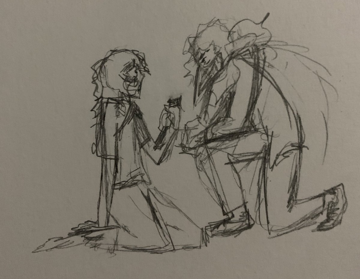 mothballsbabe's tweet photo. @chsghlweek day SEVEN: ayO i pulled thru and finished them all (albeit slowly and with a lot of delays) but still!!!

it’s the FREE DAY so that means it’s time for subjecting y’all to the silly little au that i’m writing :3 https://t.co/S52HWzqrJ4