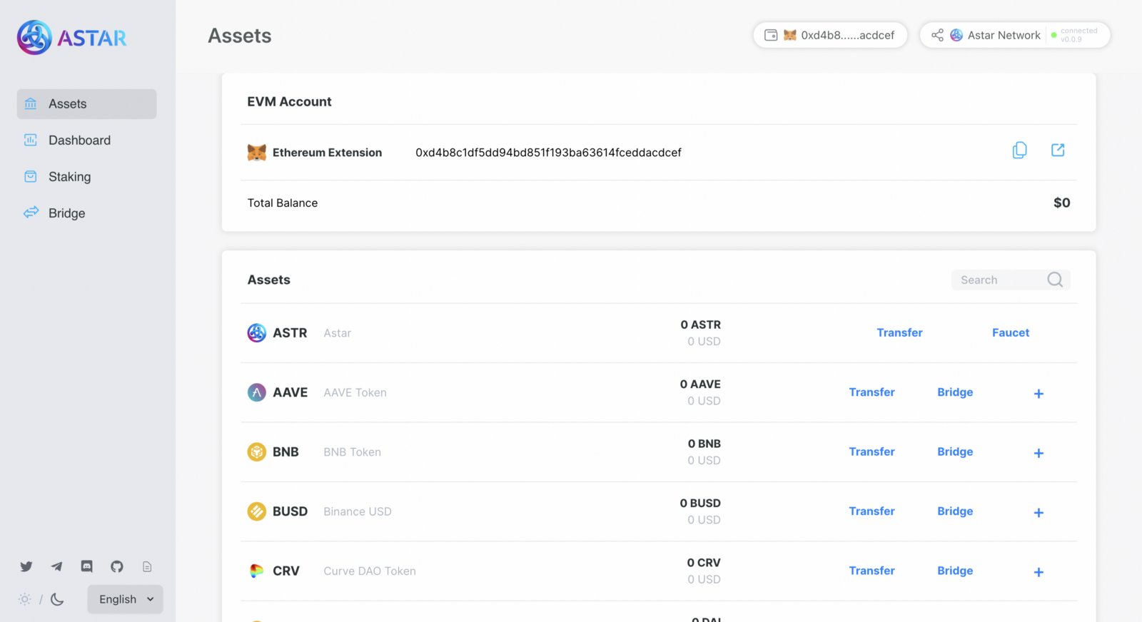 Astar Network WASM + EVM HUB on Polkadot on Twitter "2/ Astar Portal