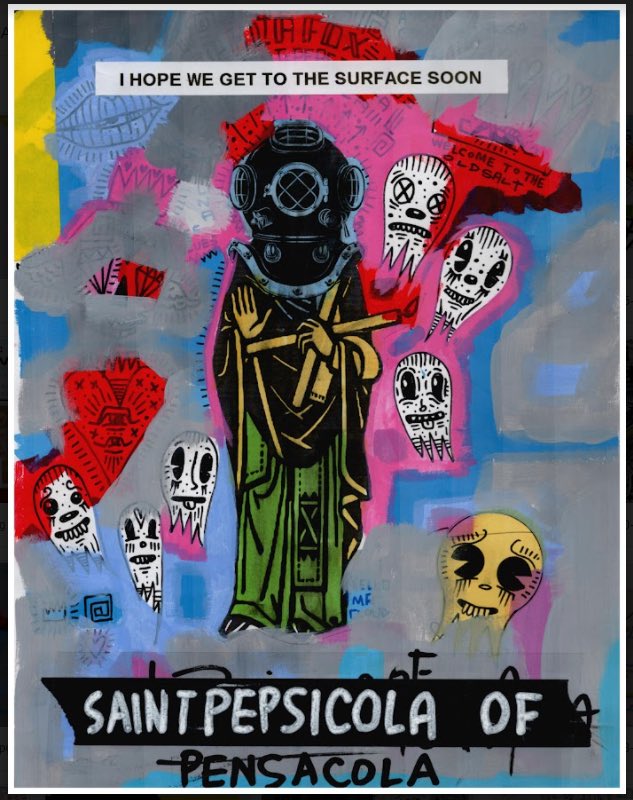 Pass Game art selection going on now.
There's a dizzying amount of choices ❤️

1/1's are going to be insane.

One MetroPass holder (based on the 4/2 snapshot of course) is gonna end up getting Saint Pepisocola of Pensacola tomorrow
(and there's more than just this 1/1).