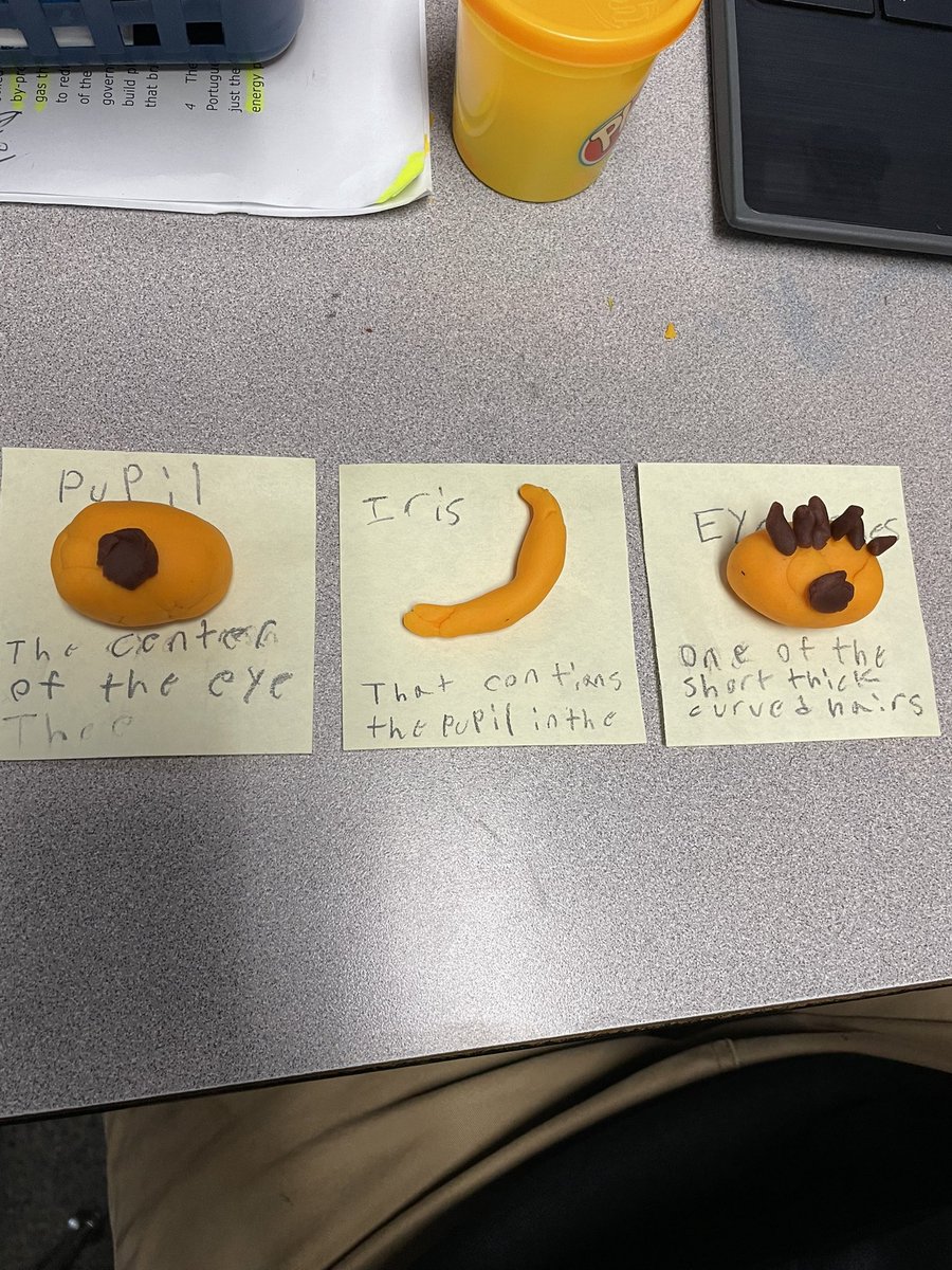 Mrs_Lake5th's tweet photo. Amazing work today in 4th grade!! #emc2learning #xlap playdough and sticky notes and GWWA @jcorippo . Thanks to @mrsjamiehalsey and @HofmannEDU for inspiration #springcue https://t.co/czouewYkME