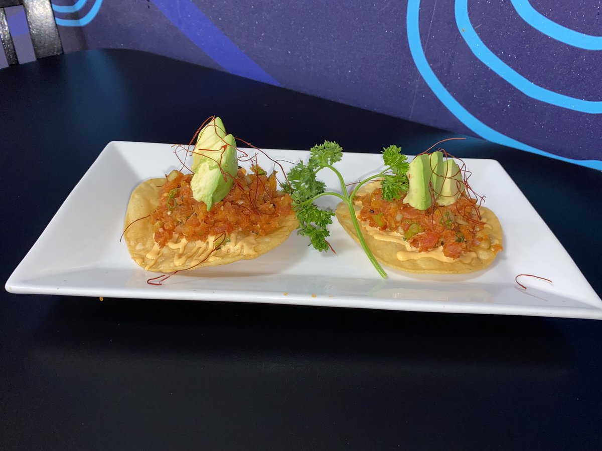 GrillTsunami's tweet photo. For ✨TODAY ONLY✨ you can get these delicious mouth watering tostadas for only 6.99. We have a limited supplies for these amazing popular not on the menu item. Come in and get them while supplies last. 🧡 #RGV #RecipeOfTheDay #tostadas #food #sushi #tsunamisushi #tuna https://t.co/SyuLa0VrYo