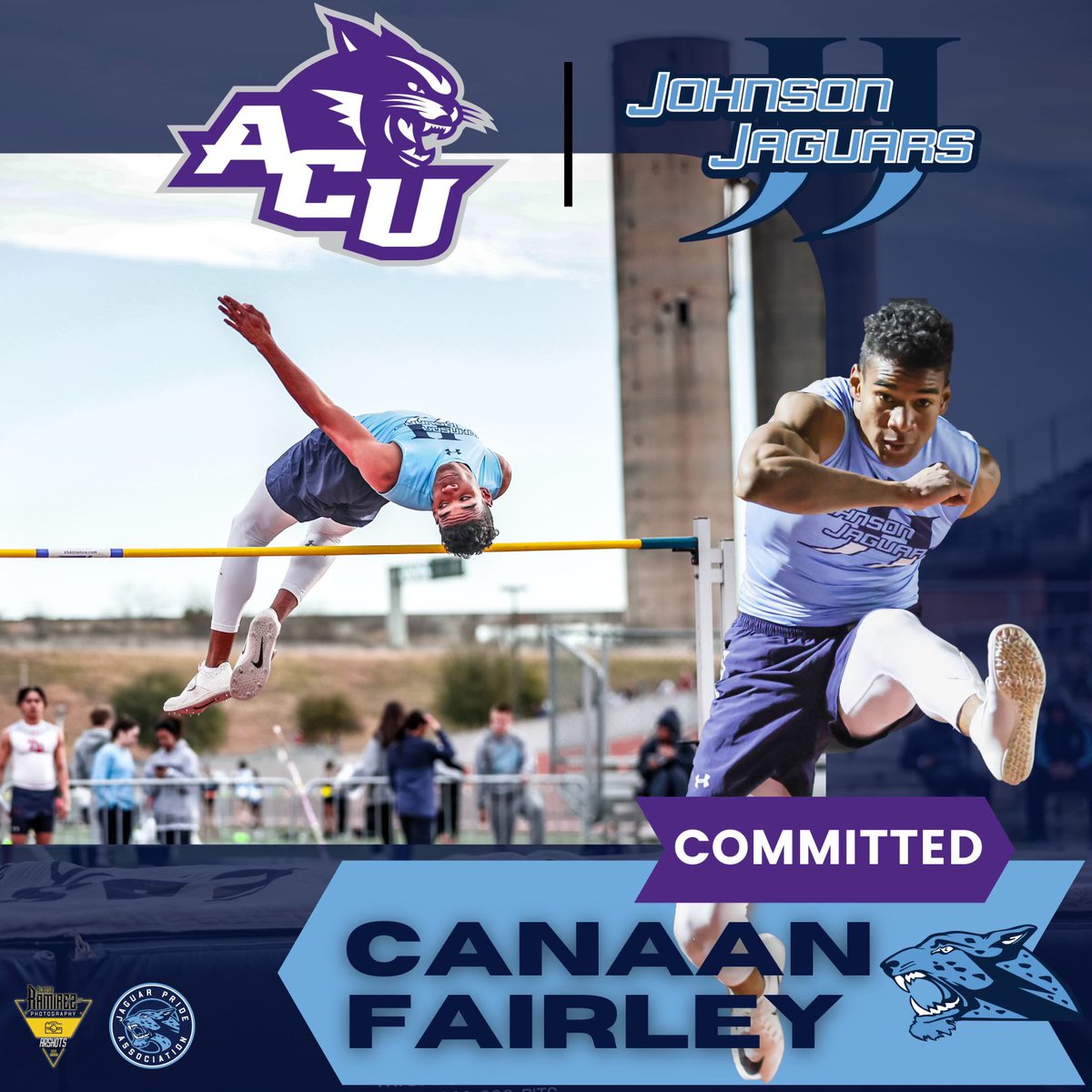 CanaanFairley's tweet photo. I am thrilled to announce that I have officially COMMITTED to Abilene Christian University to compete in D1 track! I would like to thank God, my coaches @CoachRandle11, @CoachTPMiller, my family, friends and teammates for helping me along the way!  
photo credits 📸:@arshots https://t.co/WLavl7Mcek