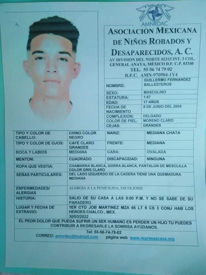 AC_Cedes's tweet photo. Pedimos su apoyo para difundir y en su caso localizar a este jóven. Muchas gracias https://t.co/y30VRJqKtE