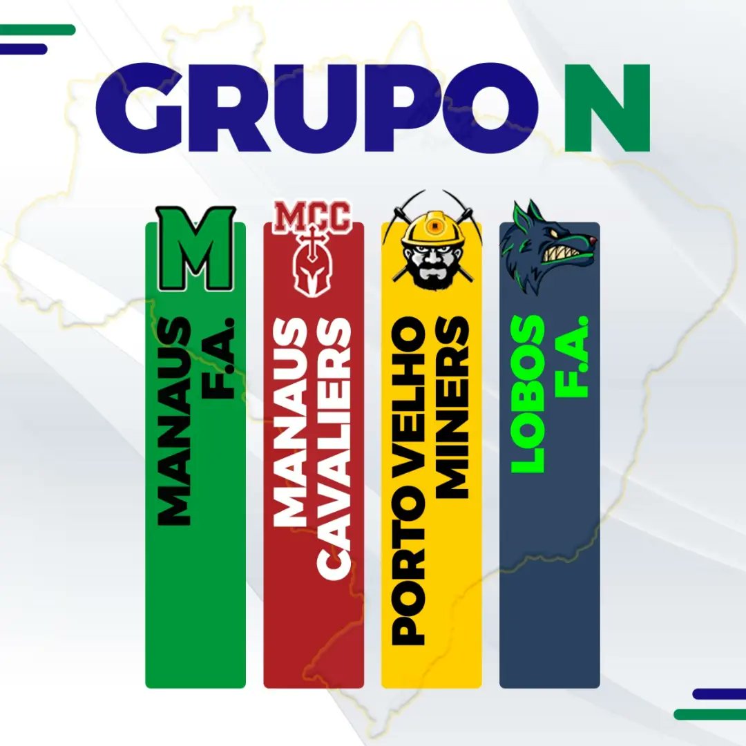 BrasileiraoCBFA's tweet photo. Confira o calendário de jogos do Grupo N da Divisão 1 do Brasileirão 2022!
Kickoff do campeonato será no dia 7 de maio em Manaus!!! Guarde essa data!
#BrasileirãoDeFA
#Brasileirão
#CampeonatoBrasileiro
#CBFA
#FABr
#CBFAMaisForte
#Kickoff https://t.co/ELXLxoF30r