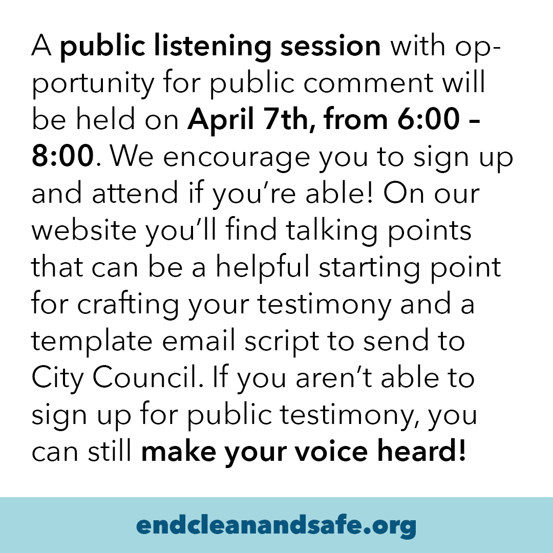 StopSweepsPDX's tweet photo. Due to pressure from community members, the City of Portland has officially postponed the vote to renew the contract between Clean &amp; Safe and Portland Police Bureau

There will be another public listening session on this Thursday. Learn more: https://t.co/uW2nmJrSSg https://t.co/7TT8lScro5
