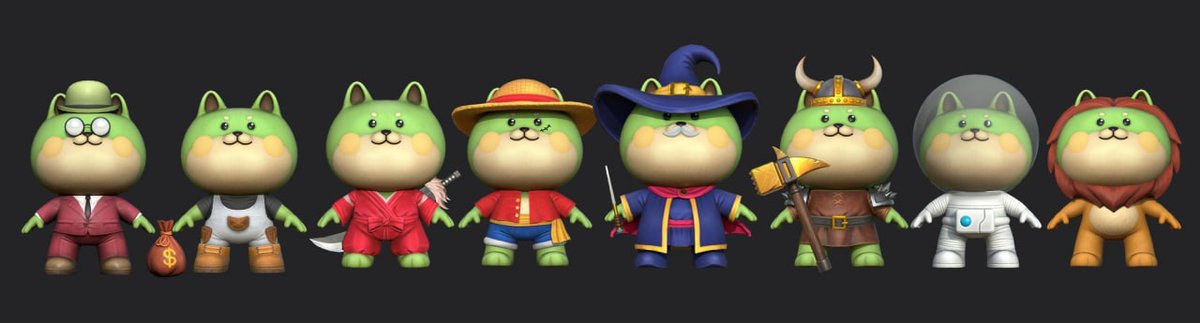yooshibainu's tweet photo. 🔥 LAST CHANCE! DON'T SIT STILL!

The first 3D NFT play-to-earn and Fit-to-earn game has arrived in the #METAVERSE🔥

🔥Here are our 2nd tribe of 1st Geneses Yooshiba Inu 3D NFT sneak peeks that you will see in the game 🔥

Next up: P2E Alpha Game

#YSHIBAINU🔥🔥 https://t.co/TAu2XPvLgp