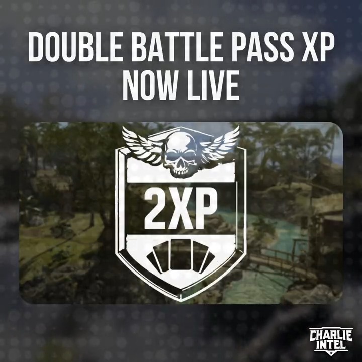 CharlieIntel on Twitter "Double Battle Pass XP is live in Warzone and
