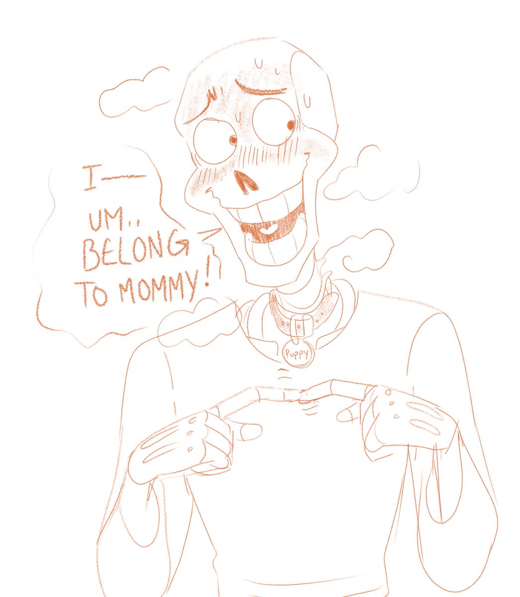 nyehtish's tweet photo. more doodles i forgot about (or did i already post these? who knows!) 

do yall think my mommy kink is showing 😳 
#undertail #papyrus https://t.co/Lh9ReW7MPc
