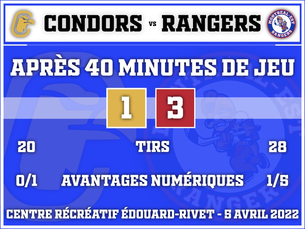 Rangers de Montréal-Est tweet media