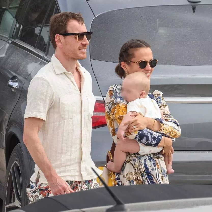 BeatlesFass on X: 🆕 Alicia Vikander on her life with Michael Fassbender  and their son: In my little family, with my husband and my child, we  travel together, always. That's the rule.