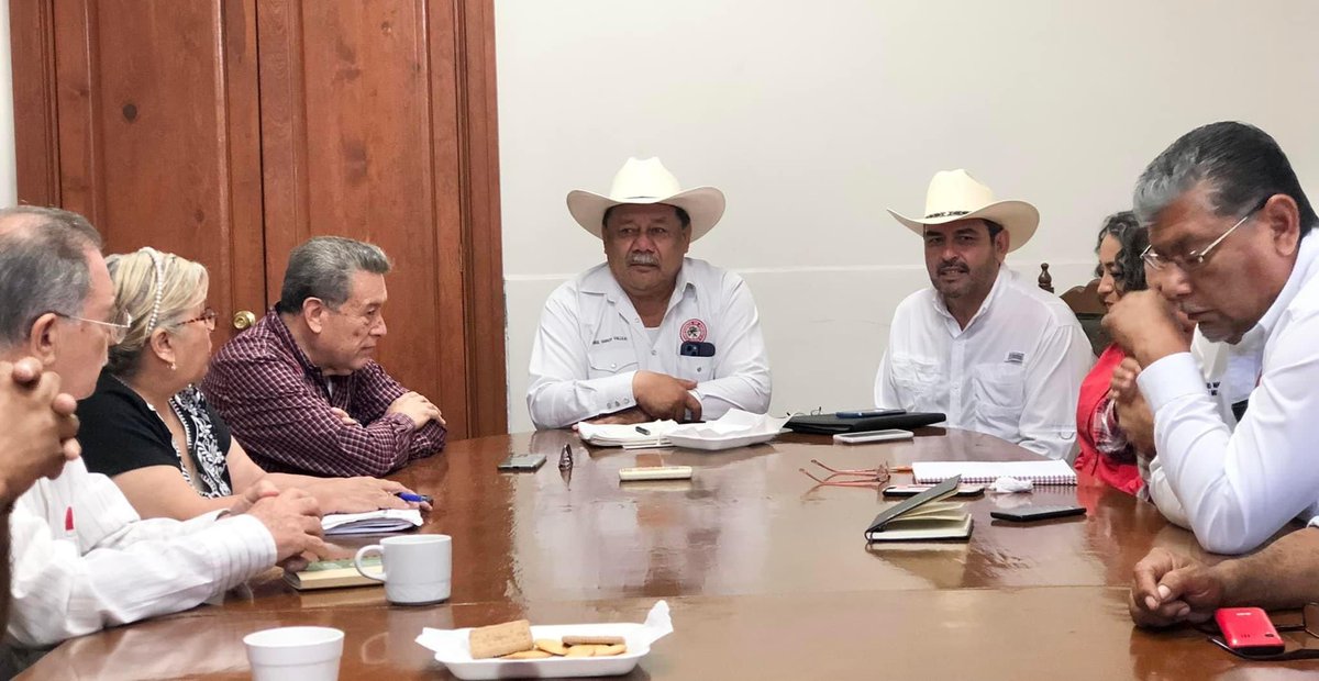 CncTamaulipas's tweet photo. Nuestro Dirigente Raúl García, junto con el Arq. Víctor Galicia Avila, Secretario de Organización del @CNC_CEN y el compañero Omar Martinez, Secretario Particular del @PRITampsOficial encabezaron reunión de trabajo con Integrantes del Comité Central y Comités Municipales. https://t.co/FvGReEIDb7