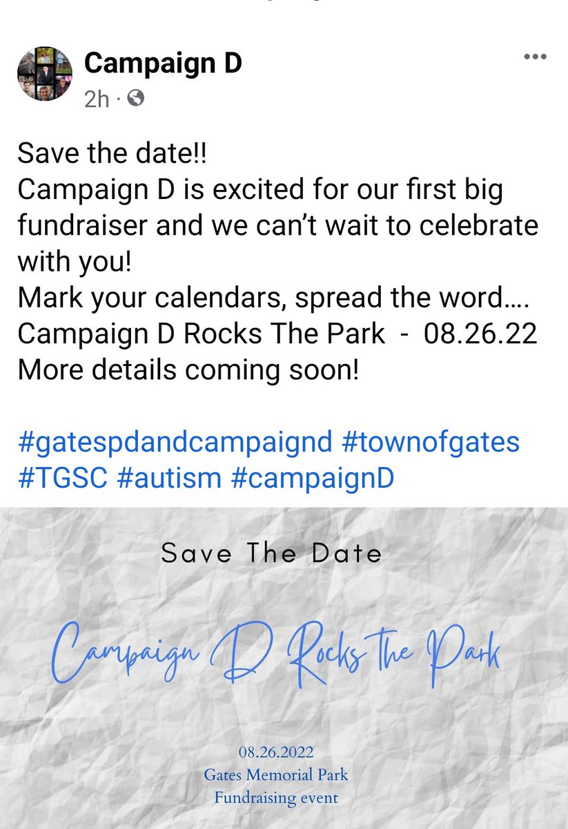 Save the date!