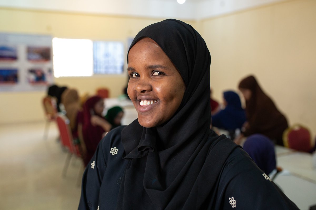 iom_somalia's tweet photo. “My business plan is to open a #makeup and #skincare shop. I believe my new ideas will make a difference or will add something new to this industry.” Filsan Omar. https://t.co/TfryiTPkZR