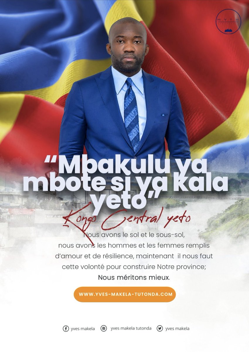 Des candidatures jeunes pour redynamiser notre Kongo Central
Bonjour Mr <a href="/rayoja/">Yves Houssin Makela</a> ..<a href="/YvesTutonda/">Ticket #MakelaNkuanga</a> 
La jeune génération Ne Kongo attends beaucoup de toi.