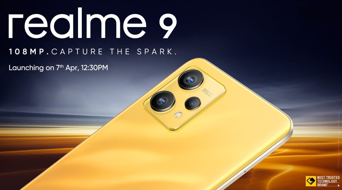 MJTech19's tweet image. Realme 9 Launching on 7th April 2022
#realme9 #realme #MjTechFamily #Mobile