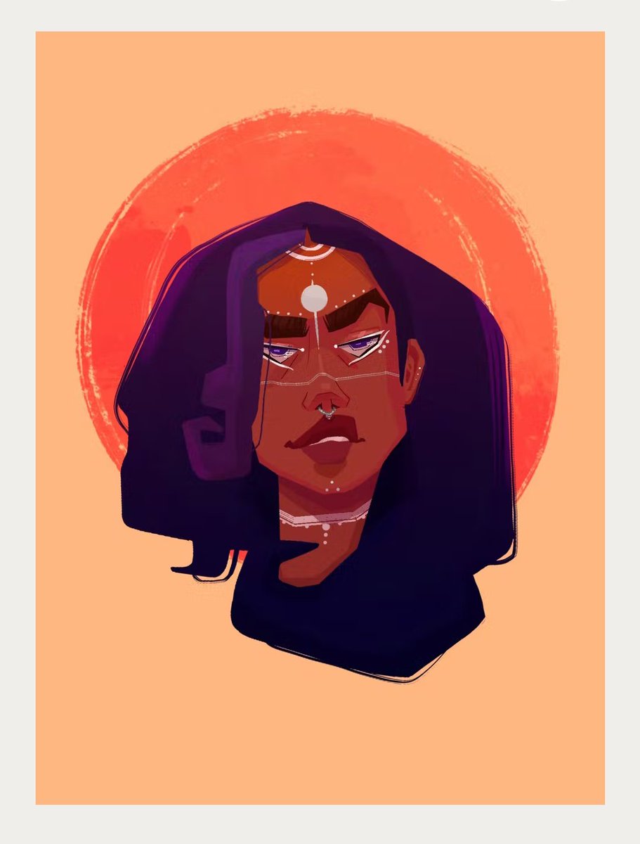 abrmp's tweet photo. I added this super cool portrait by @i_scribble 🤟🏼❤️ to my collection on @WazirXNFT 
lezzz guuoooo !! 
.
#NFT #nftart #NFTartist #art #WazirXNFT https://t.co/9X6CCEHl4h