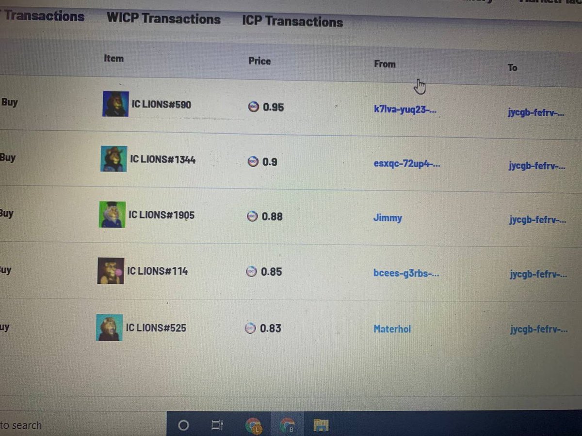 Hai7724's tweet photo. @icppark @CCCProtocol i have 5 lions. https://t.co/QhHgSBmJ8L